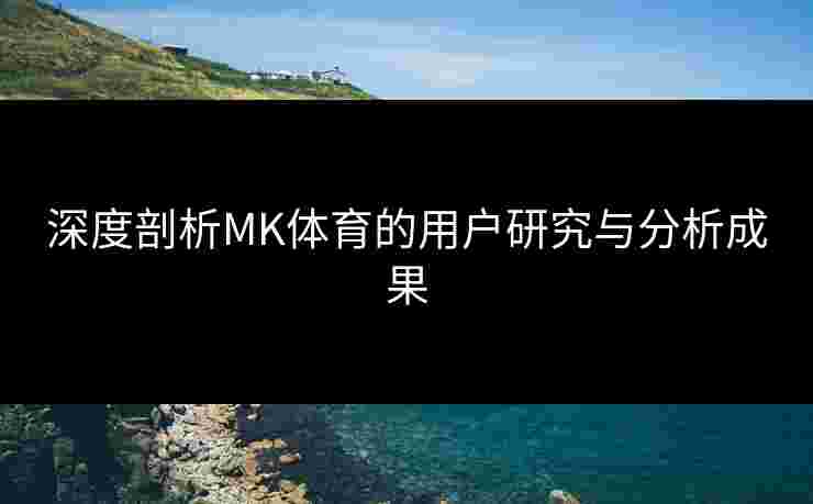 深度剖析MK体育的用户研究与分析成果