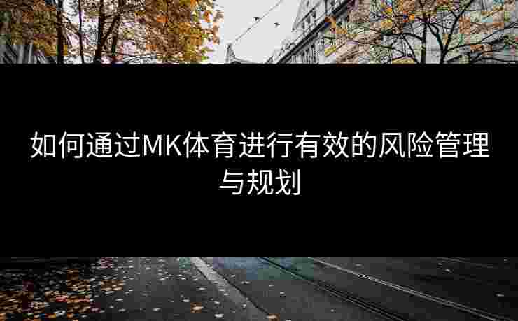 如何通过MK体育进行有效的风险管理与规划